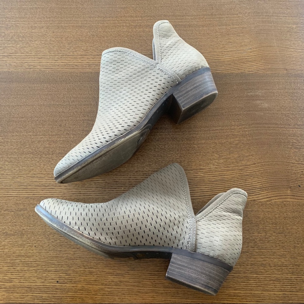 Luck Brand Baley Perforated Cut Out Bootie size 9